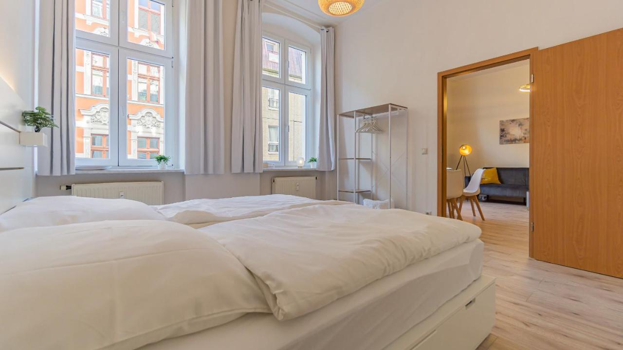 Cityapartment - 53 M², 2 Zimmer, Zentral, Netflix, Kueche, Waschmaschine Cottbus Ngoại thất bức ảnh
